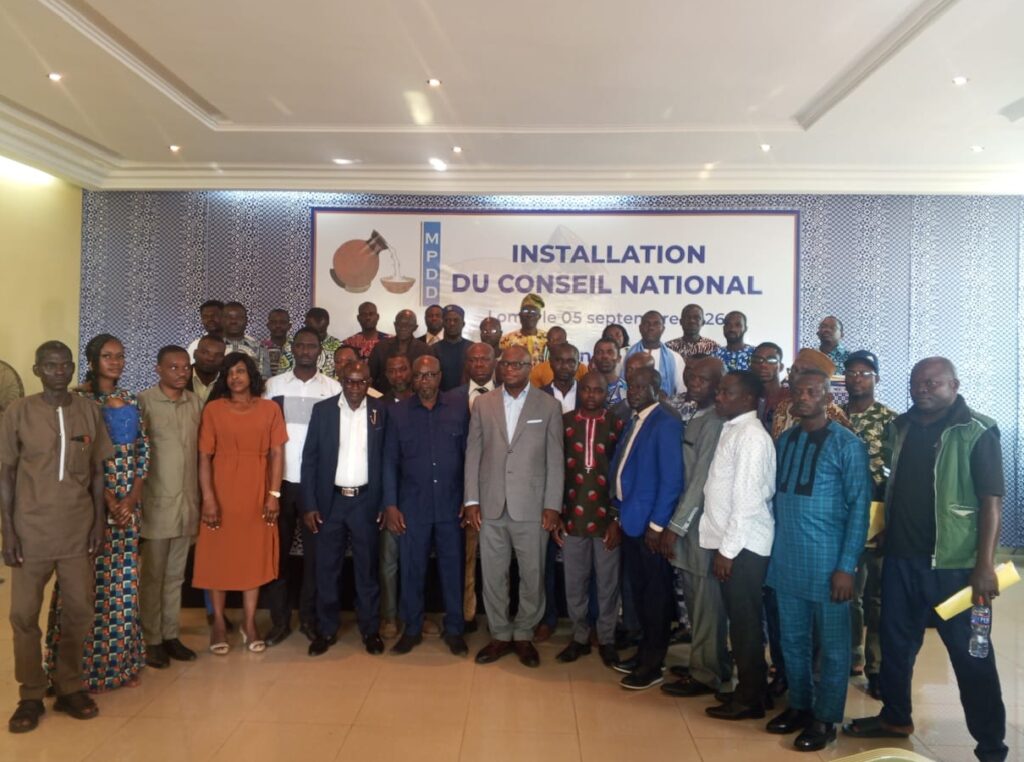MPDD: Un nouveau Conseil national, de nouvelles ambitions