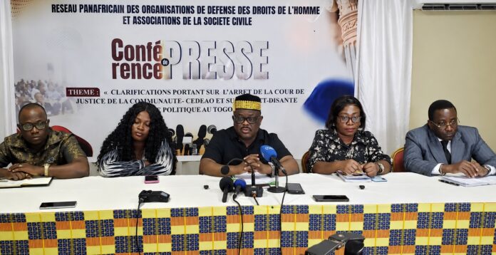 Arrêt de la CEDEAO: le Réseau panafricain dénonce une manipulation politique