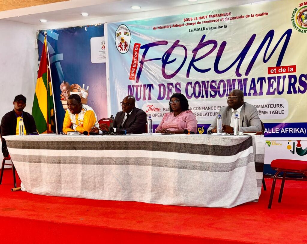 Togo: le MMLK veut restaurer la confiance entre consommateurs et opérateurs