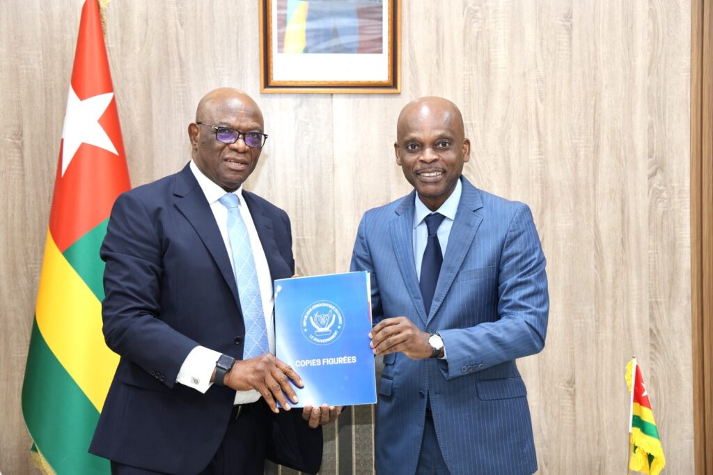 Togo-RDC: le nouvel ambassadeur reçu par Robert Dussey