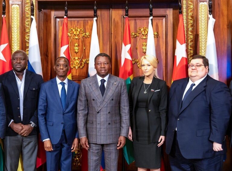 Togo-Russie: 3 accords majeurs signés à Moscou